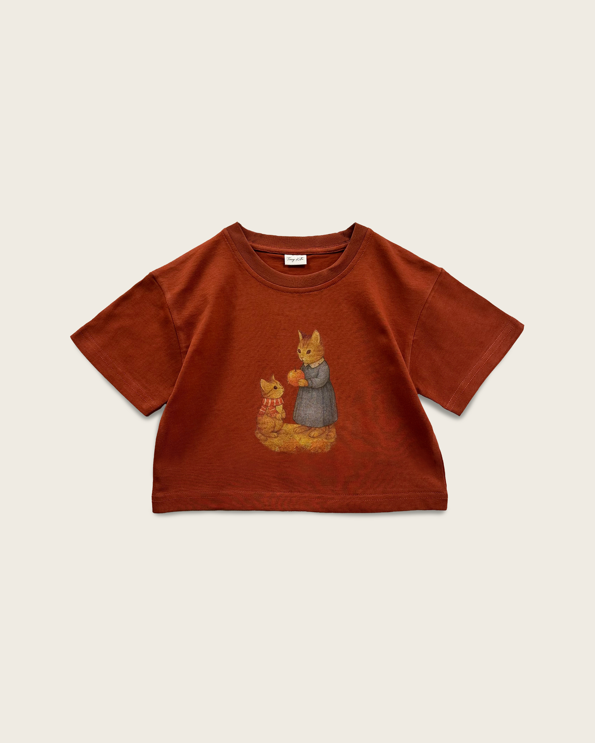 Burnt Orange Orchard Tee