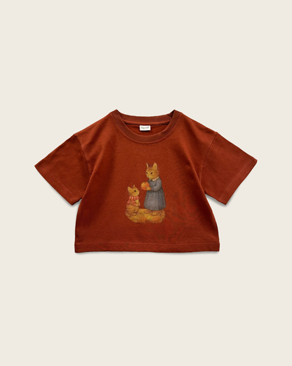 Burnt Orange Orchard Tee