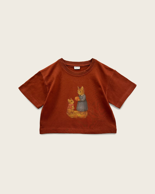 Burnt Orange Orchard Tee