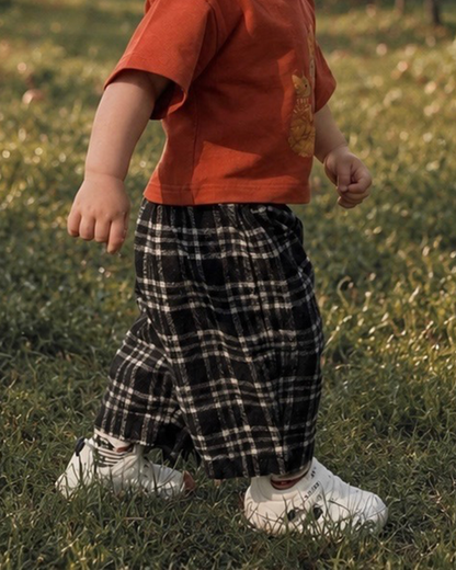 Blackberries and Cream Cotton Pants